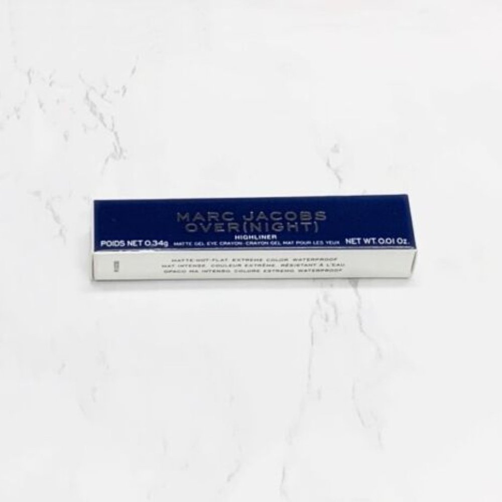 MARC JACOBS Highliner Gel Eye Crayon Liner 61 (Over)Night TRAVEL Sz NEW IN BOX